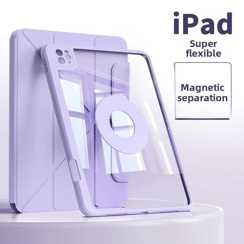 Ipad Cover Folio - Custodia Magnetica Staccabile per iPad 7/8/9