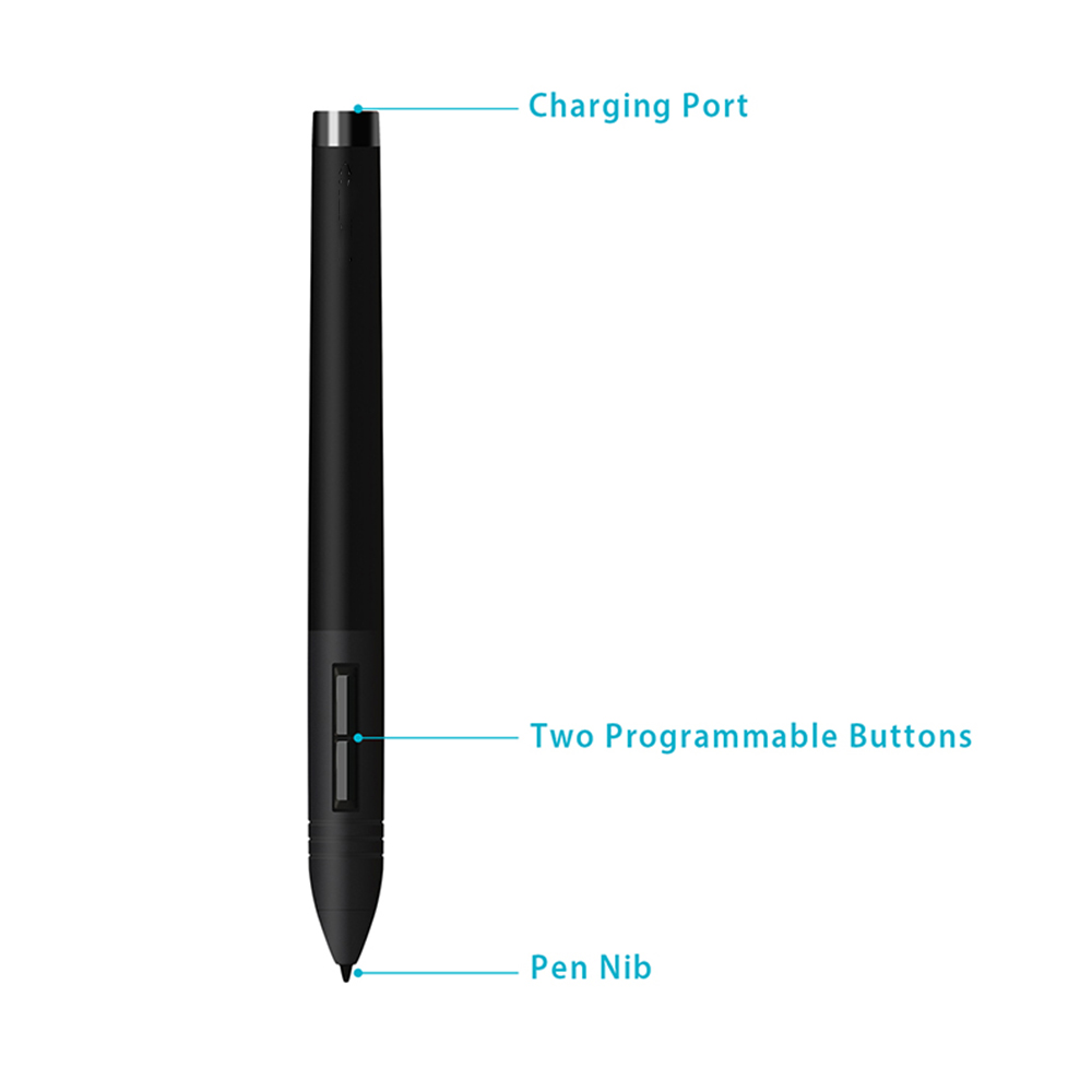 Huion Tablet Accessories - PEN80 Penna digitale ricaricabile Stilo per