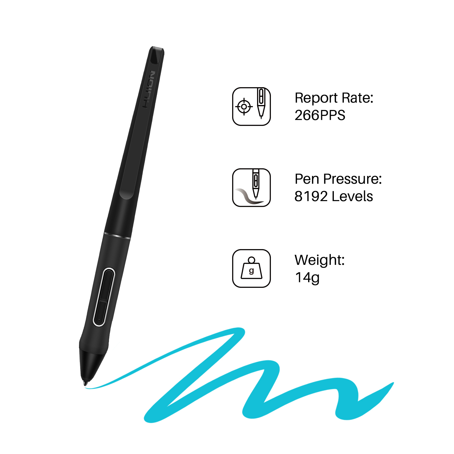 Huion Tablet Accessories - HUION PW517 Tavolette grafiche Penna Penna