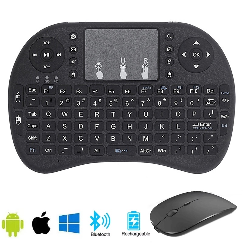 Tablet Accessories Keyboard - Mini tastiera Bluetooth inglese, tastiera wireless