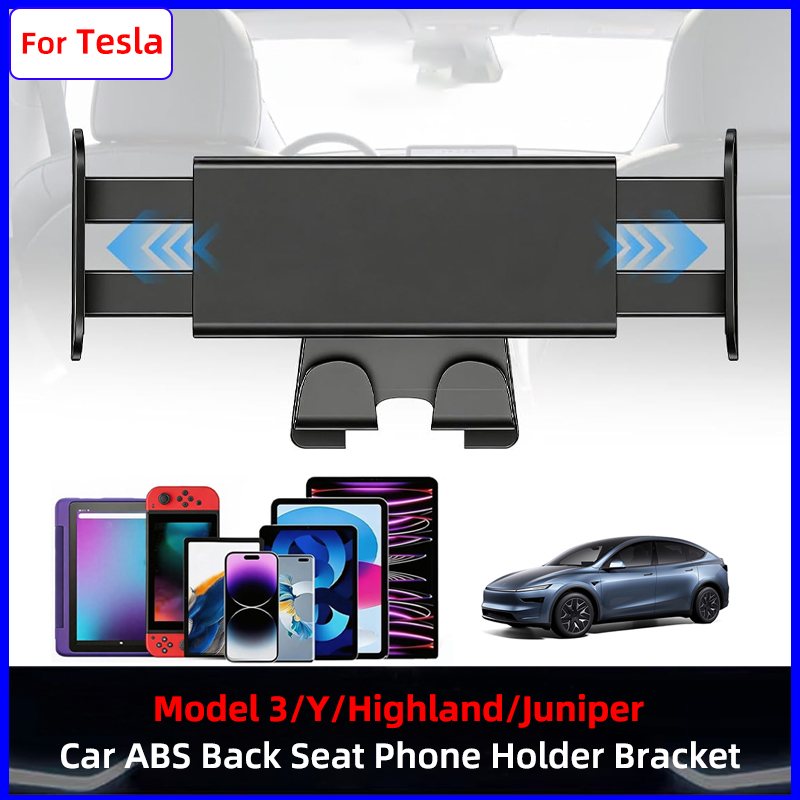 Tablet Stand Adjustable - Supporto per Poggiatesta Auto per Tesla
