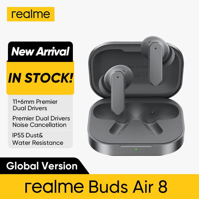 Realme Tablet Accessories - Versione Globale realme Buds Air 8,