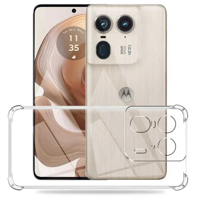 Motorola Tablet Accessories - Custodia Morbida in Silicone Trasparente Antiurto