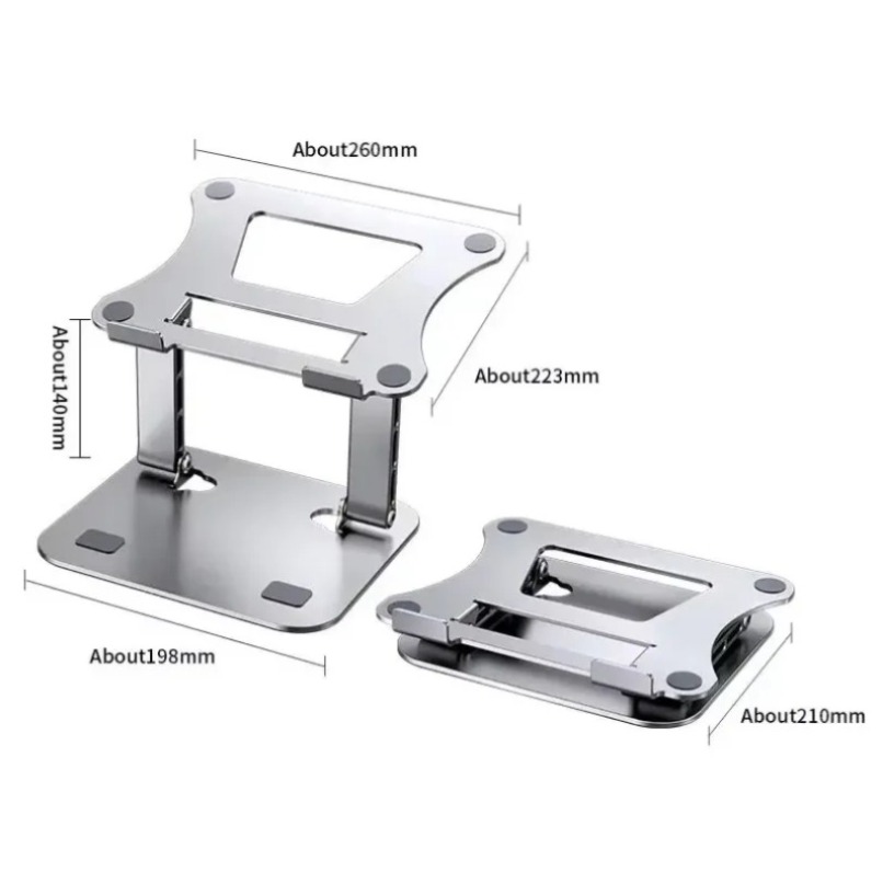 Tablet Stand Adjustable - Supporto per Tablet in Alluminio da