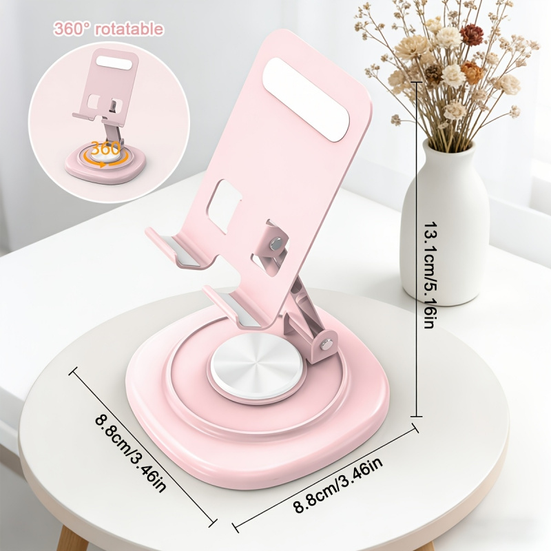 Tablet Stand Adjustable - Supporto Girevole in Metallo per Telefono