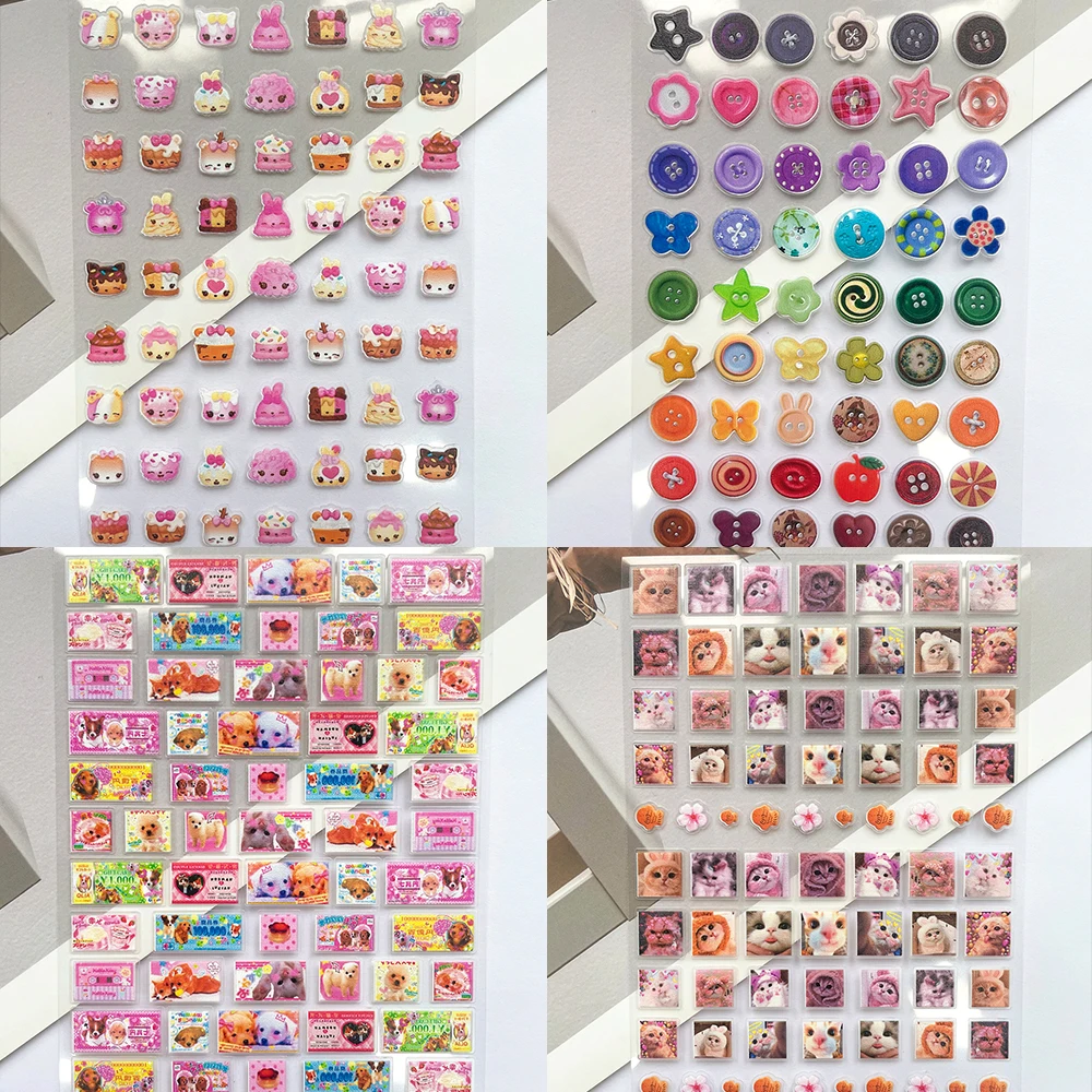 Tablet Cute Accessories - Mini Adesivi PVC Divertenti a Forma