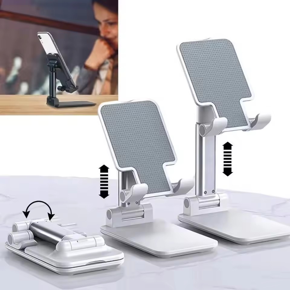 Tablet Stand Adjustable - Supporto da Tavolo Pieghevole di Alta