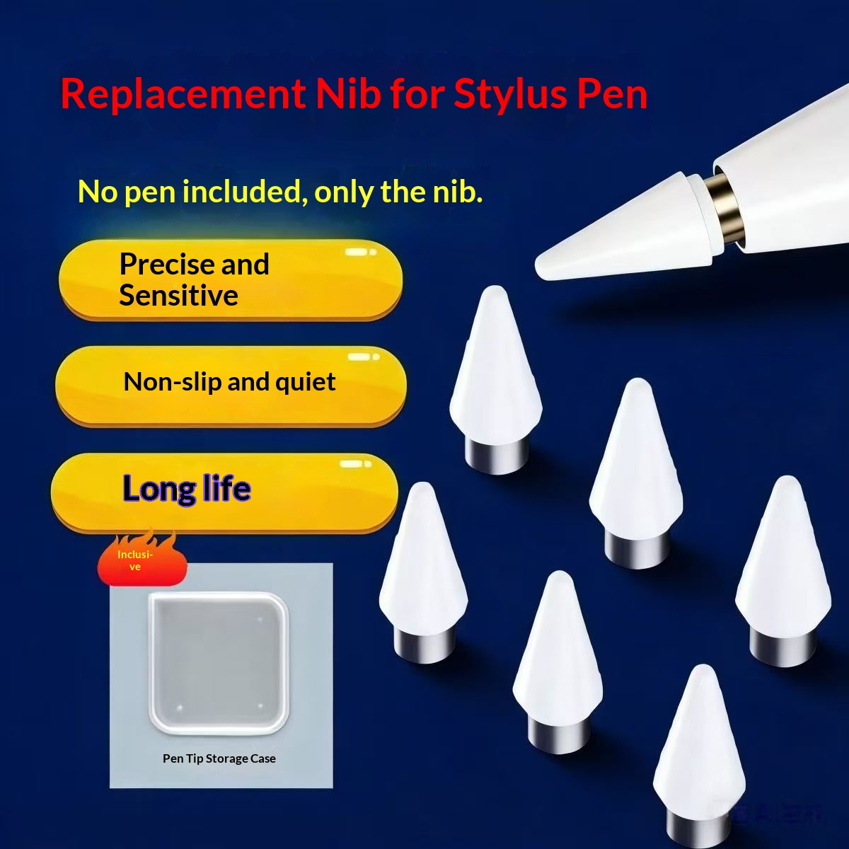 Tablet Pencil Accessories - Punta di ricambio per penna capacitiva,