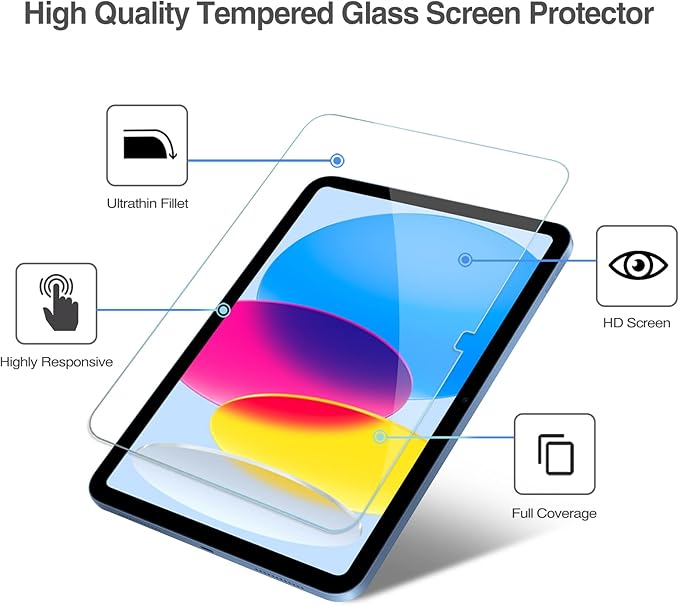 2 pezzi di vetro temperato per - Temu Tablet Accessories recensione e prezzo