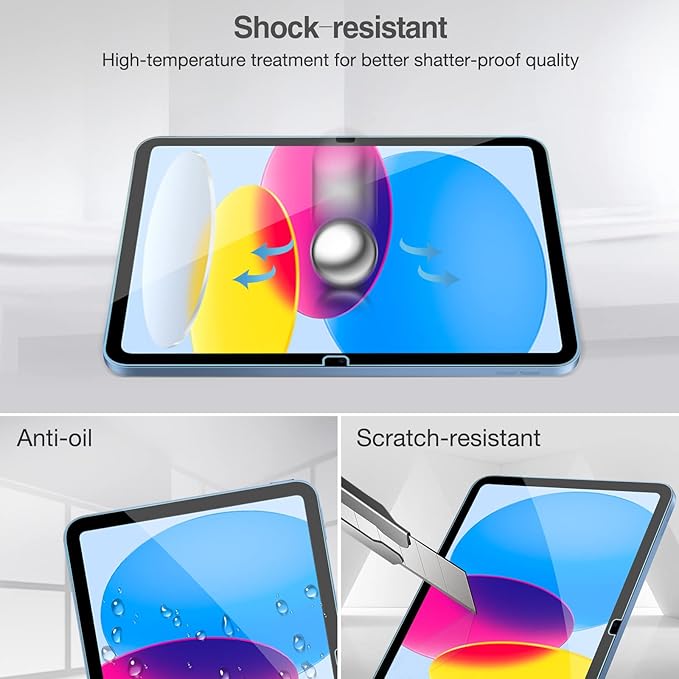 2 pezzi di vetro temperato per - Temu Tablet Accessories recensione e prezzo