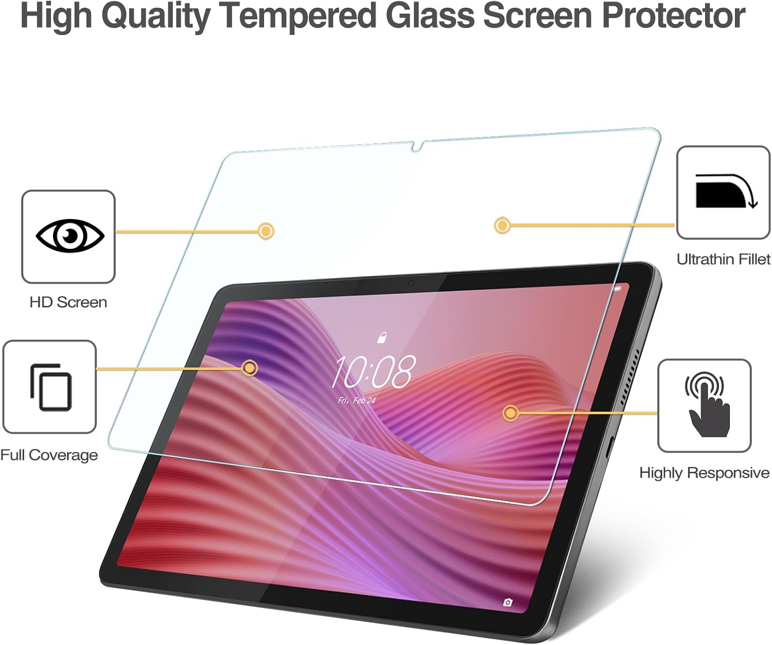 1 PCS Protezione per schermo i - Temu Tablet Accessories recensione e prezzo