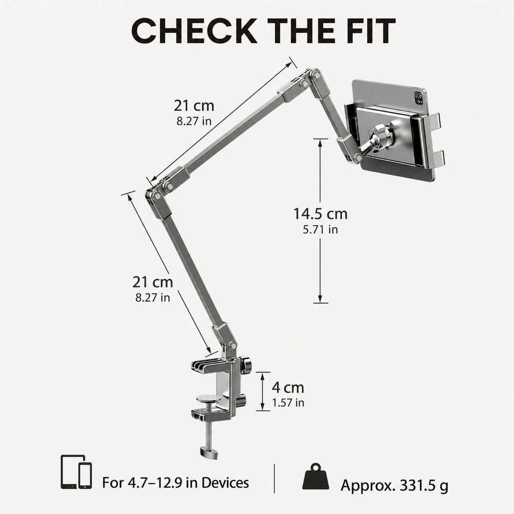 Supporto Regolabile per Telefo - Tablet Stand Adjustable recensione e prezzo