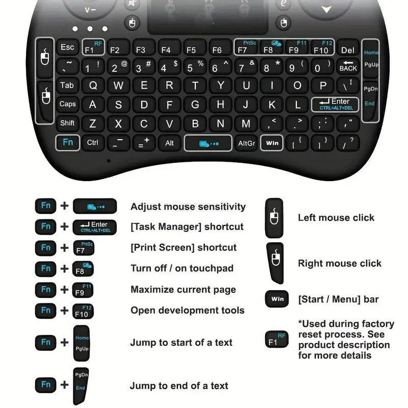 Mini tastiera Bluetooth ingles - Tablet Accessories Keyboard recensione e prezzo