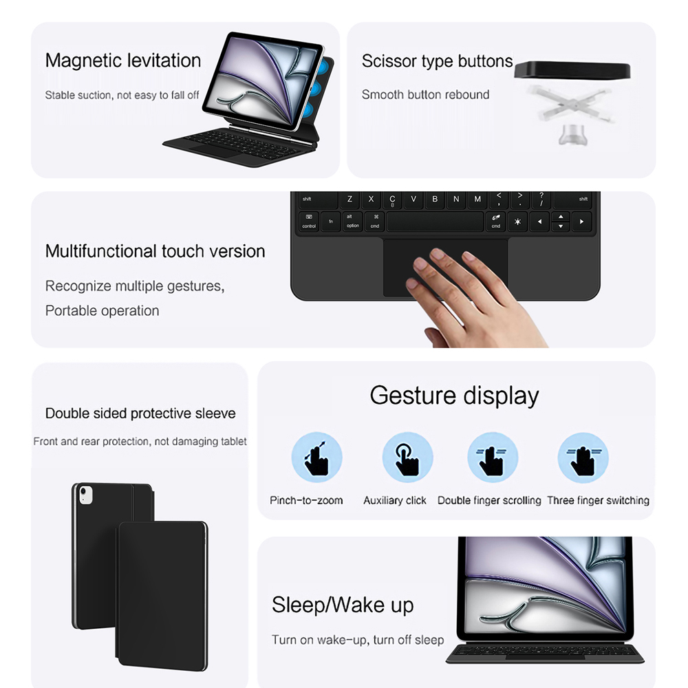 Custodia con tastiera magica p - Ipad Cover Folio recensione e prezzo