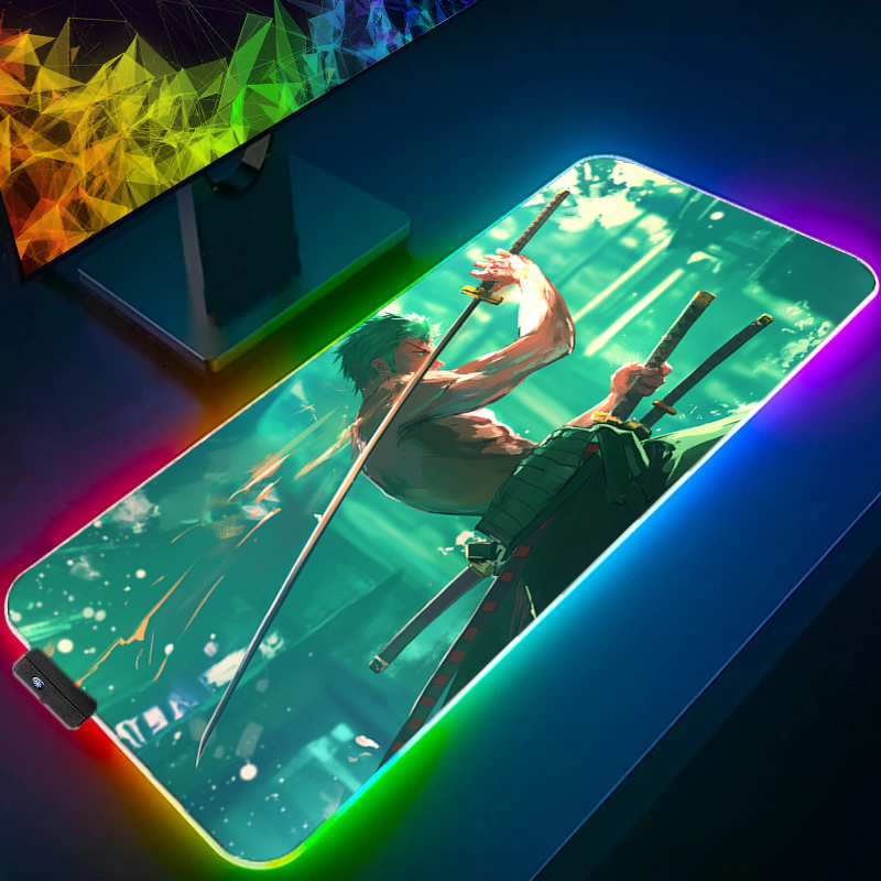 ONE PIECE Zoro Mouse Pad RGB A - Tablet Cute Accessories recensione e prezzo