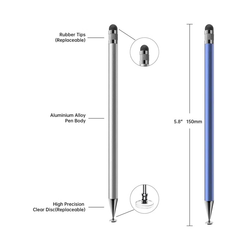 Penna stilo 2 in 1 Punta a dis - Tablet Pencil Accessories recensione e prezzo