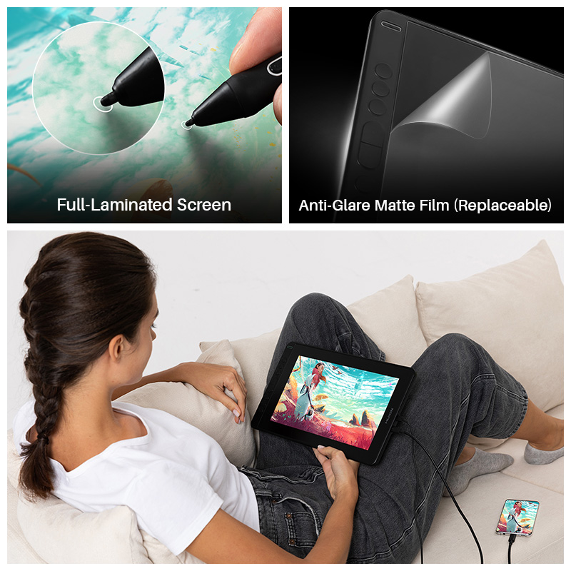 HUION Kamvas 12 Tavoletta graf - Huion Tablet Accessories recensione e prezzo