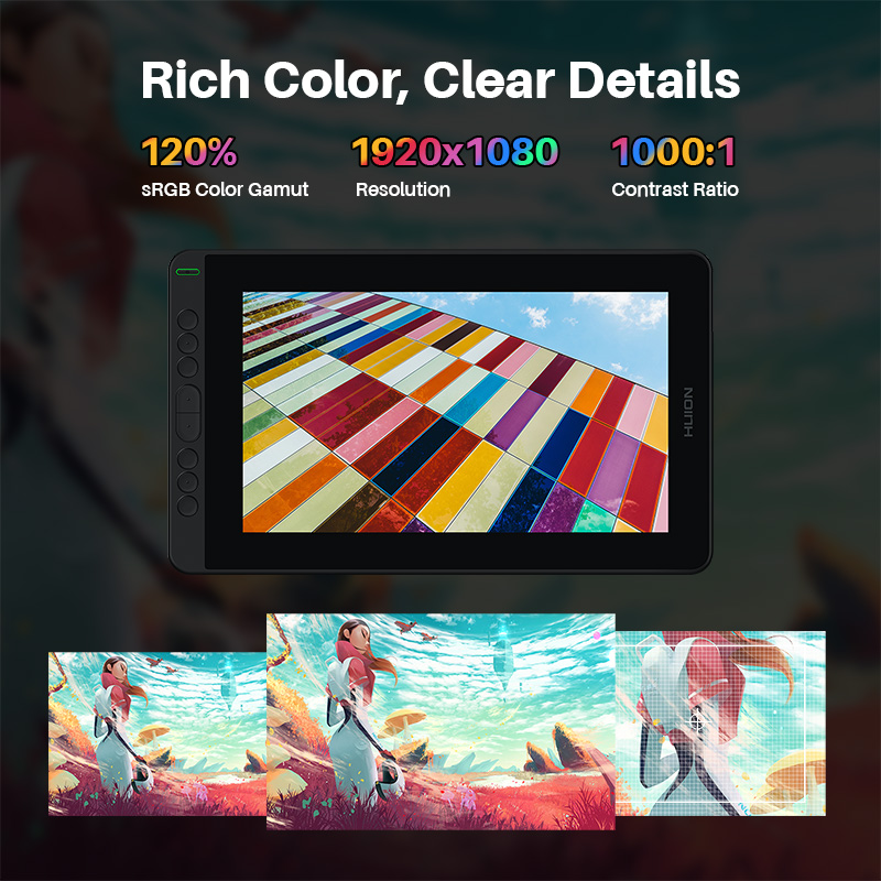 HUION Kamvas 12 Tavoletta graf - Huion Tablet Accessories recensione e prezzo