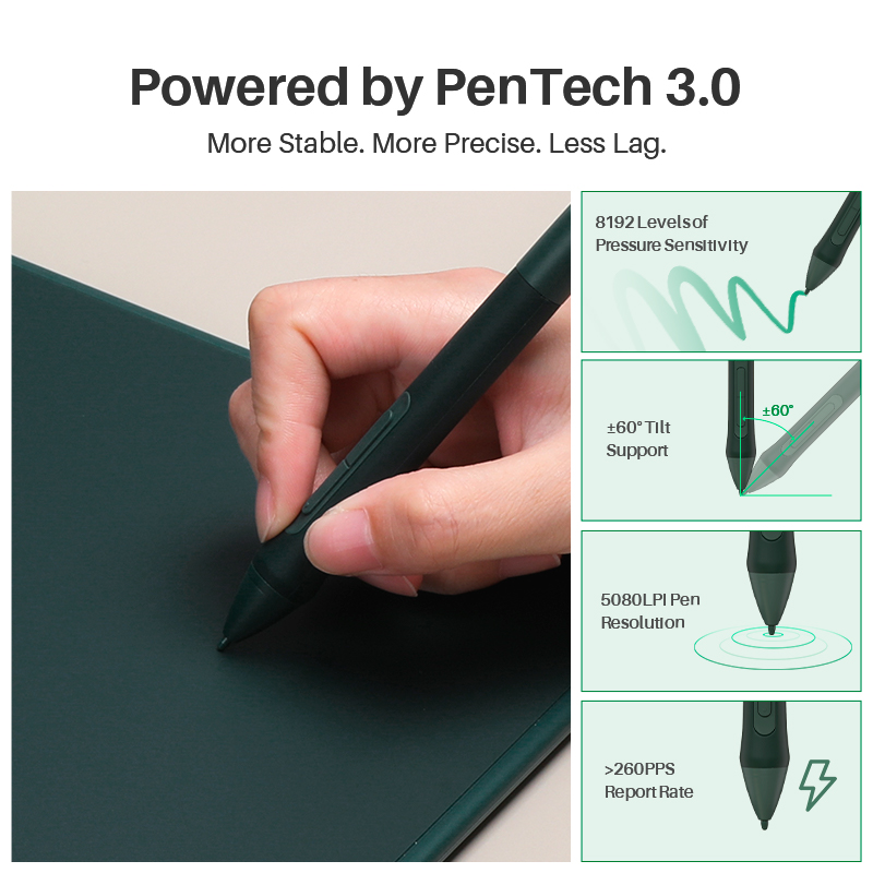 Huion Inspiroy 2 M H951P Tavol - Huion Tablet Accessories recensione e prezzo