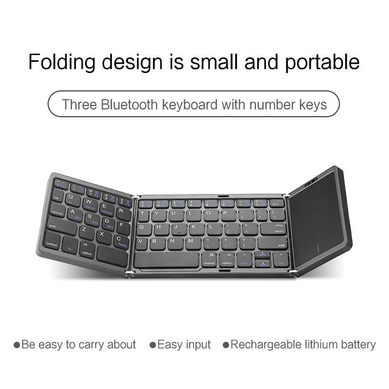 Mini tastiera pieghevole porta - Tablet Accessories Keyboard recensione e prezzo